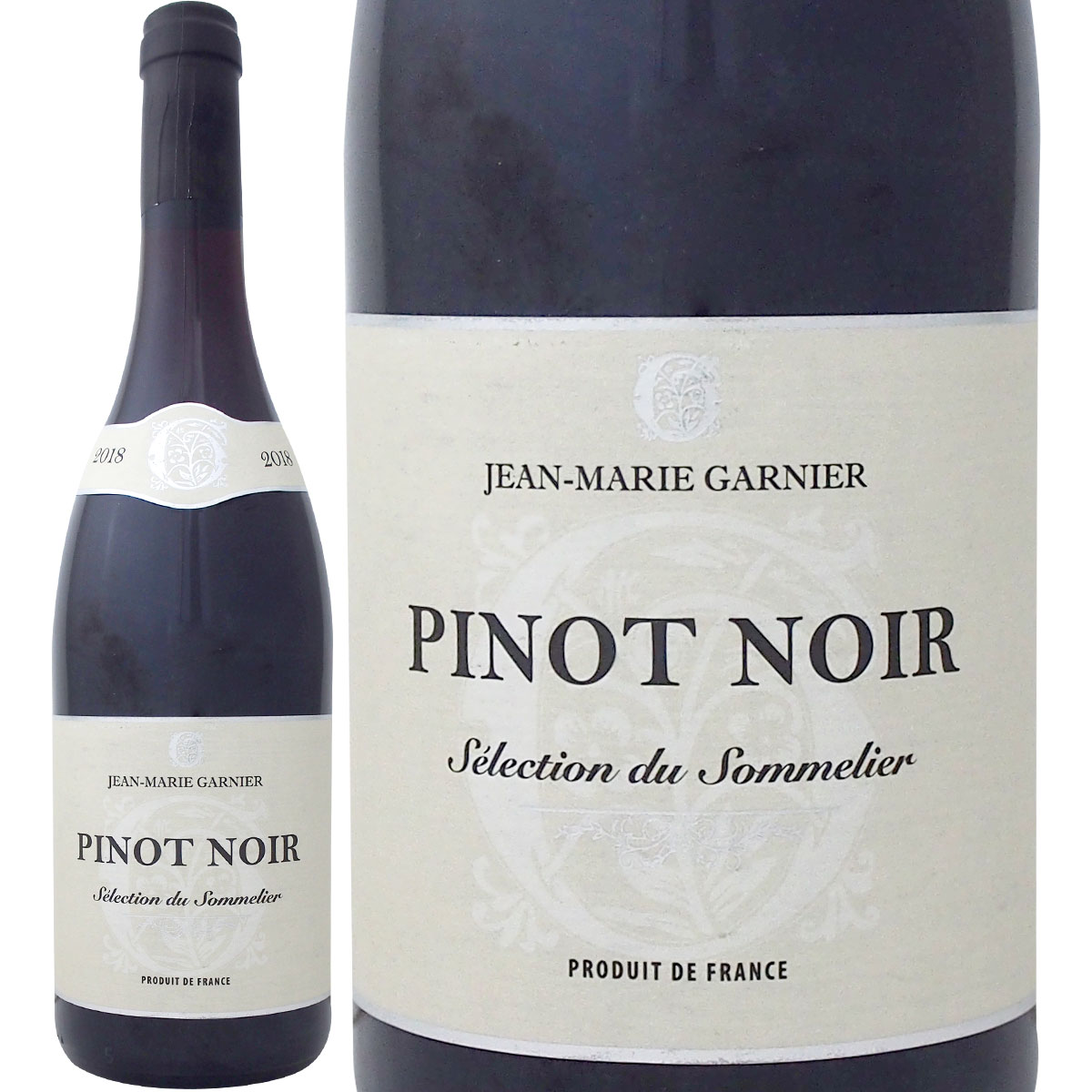 ジャン・マリー・ガルニエ ピノ・ノワール“セレクション・デュ・ソムリエ” 2018 赤ワイン フランス ピノ・ノワール 750ml 辛口のサムネイル