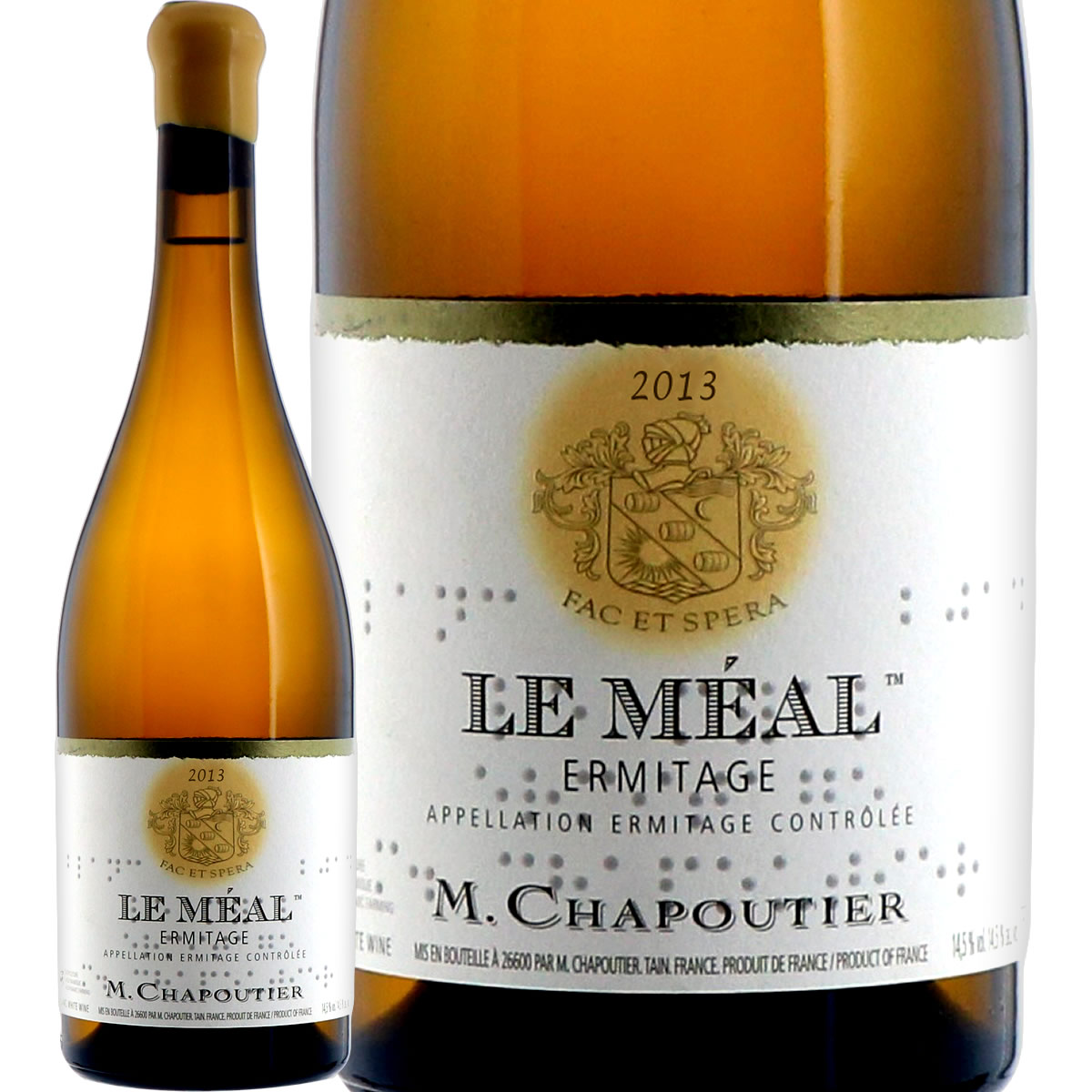 シャプティエ・エルミタージュ・ブラン・メアル　2013Chapoutier Ermitage Blanc Le Meal