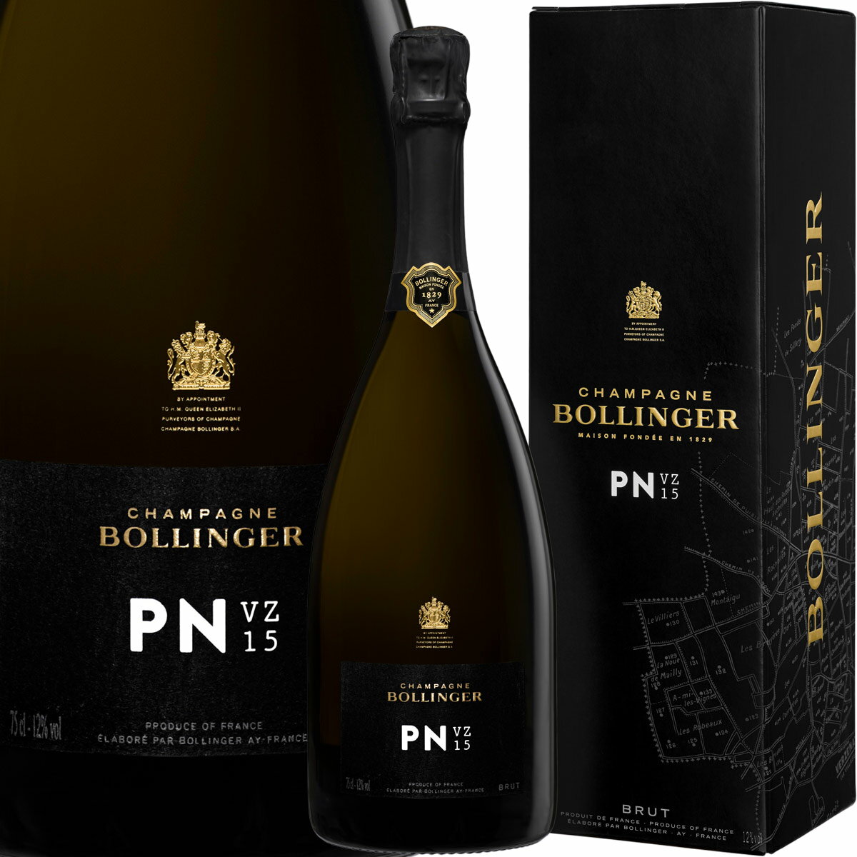 ［シャンパーニュ・ボランジェ・PN　VZ16（ブラン・ド・ノワール）］【シャンパン】【750ml】【正規品】【Bollinger】【箱入り】