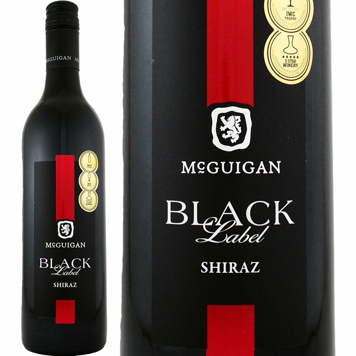 マクギガン・ブラック・ラベル・シラーズ【赤ワイン】【750ml】【オーストラリア】【McGuigan】【バーベキュー】