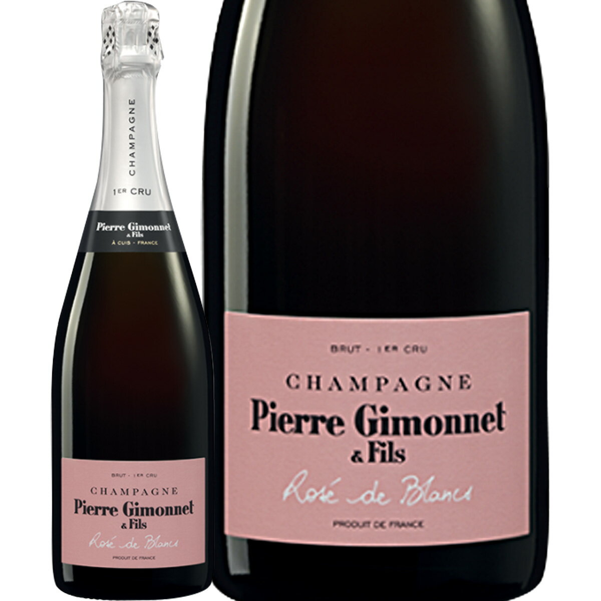 シャンパーニュ・ピエール・ジモネ・ロゼ・ド・ブラン・ブリュット・プルミエ・クリュ Pierre Gimonnet Rose Champagne