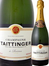 [クーポンで10%OFF]テタンジェ・ブリュット・レゼルヴ【シャンパン】【750ml】【正規】【Taittinger】