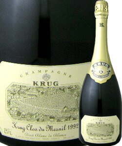 クリュッグ・クロ・デュ・メニル 1992【シャンパン】【750ml】【箱入り】【Krug】