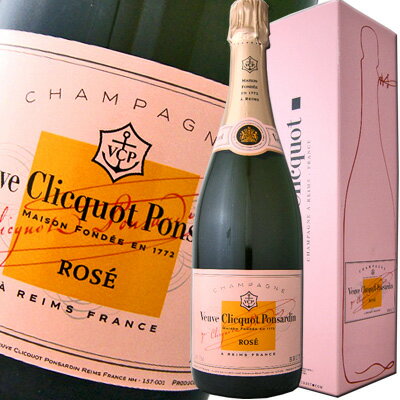 ヴーヴ・クリコ・ローズラベル・ロゼ【シャンパン】【750ml】【正規】【箱入り】【Veuve Clicquot】