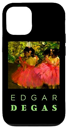 iPhone 15 Pro 美しいピンクのバレリーナ エドガー・ドガ バレエアート愛好家向け スマホケース