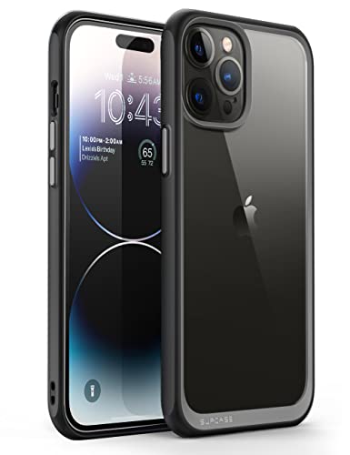 SUPCASE iPhone14 Pro Max ケース 6.7インチ 2022 背面透明 クリアカバー 米軍MIL規格取得 衝撃吸収 カメラ保護 薄型 密着 ワイヤレ