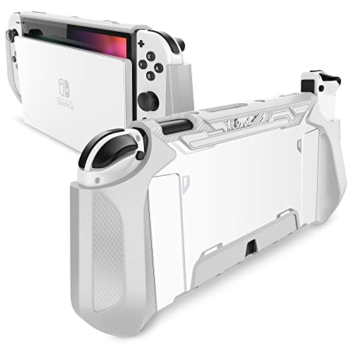 Mumba Nintendo Switch OLED 2021用 ケース 有機ELモデル TPUグリップ 保護カバー ドッキング可能 アクセサリー Nintendo Switch OLE