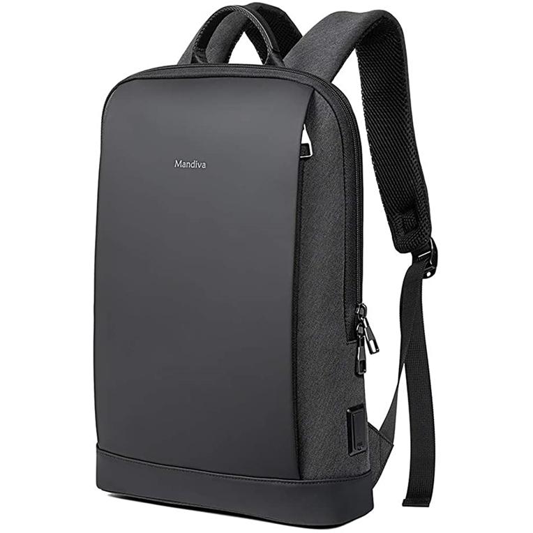 超軽量 ビジネスリュック バックパック盗難防止 薄型 ラップトップバッグ 防水リュック 通勤 通学 15.6..