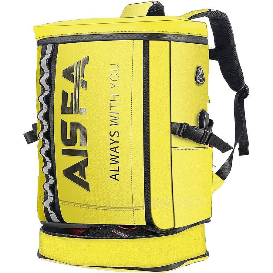 ンズ 防水 バックパックスクエア 15.6インチ PC ビジ 大容量 靴/弁当収納 通勤 修学 学生 バッグ USB充..