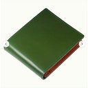 メンズ用本革二つ折り財布 - スリムデザイン、カードスロット9枚、コインポケット、第一級職人による日本製、ブラウン/ブラック/ダークブルー/ライトグレー