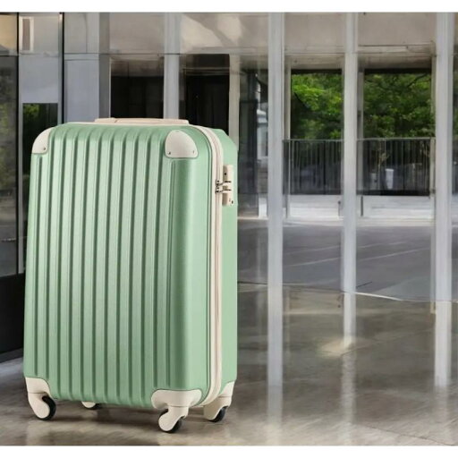 シックなSサイズの機内持ち込みスーツケース、TSAロック付き - 頑丈な金属製、2-3日間の旅行&自宅収納に最適 シックなSサイズの機内持ち込みスーツケース、TSAロック付き - 頑丈な金属製、2-3日間の旅行&自宅収納に最適