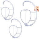 アズキホーム ウィッグスタンド ウィッグハンガー 小物ハンガー 型崩れ防止 吊るして ウイッグお手入れ ホワイト 3個セット