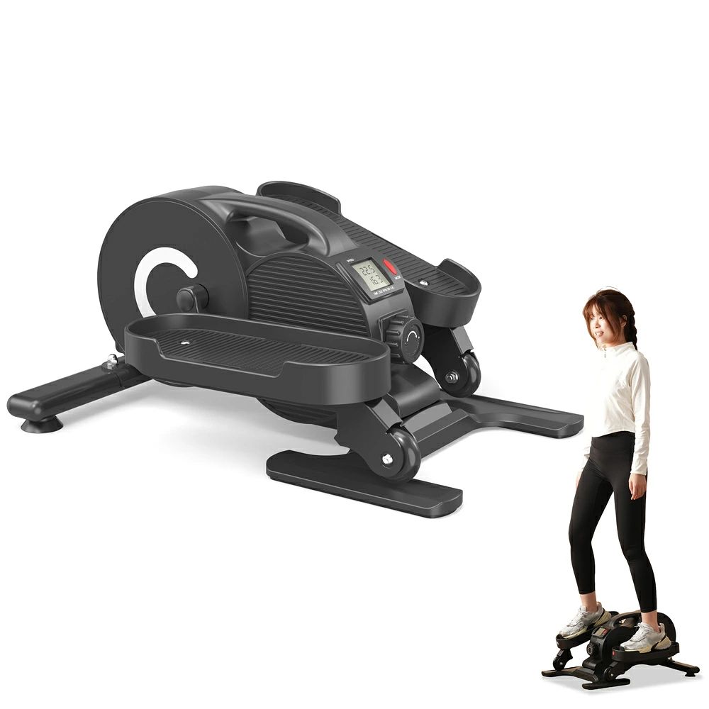 ミニ クロストレーナー フィットネスバイク エアロバイク 前後方向回転 電動フィット ステッパー フィ..