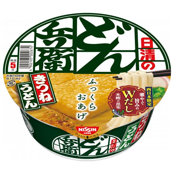 Rakuten - 【楽天スーパーSALE】《ケース》　日清食品 日清のどん兵衛 きつねうどん 西 (95g)×12個 カップめん