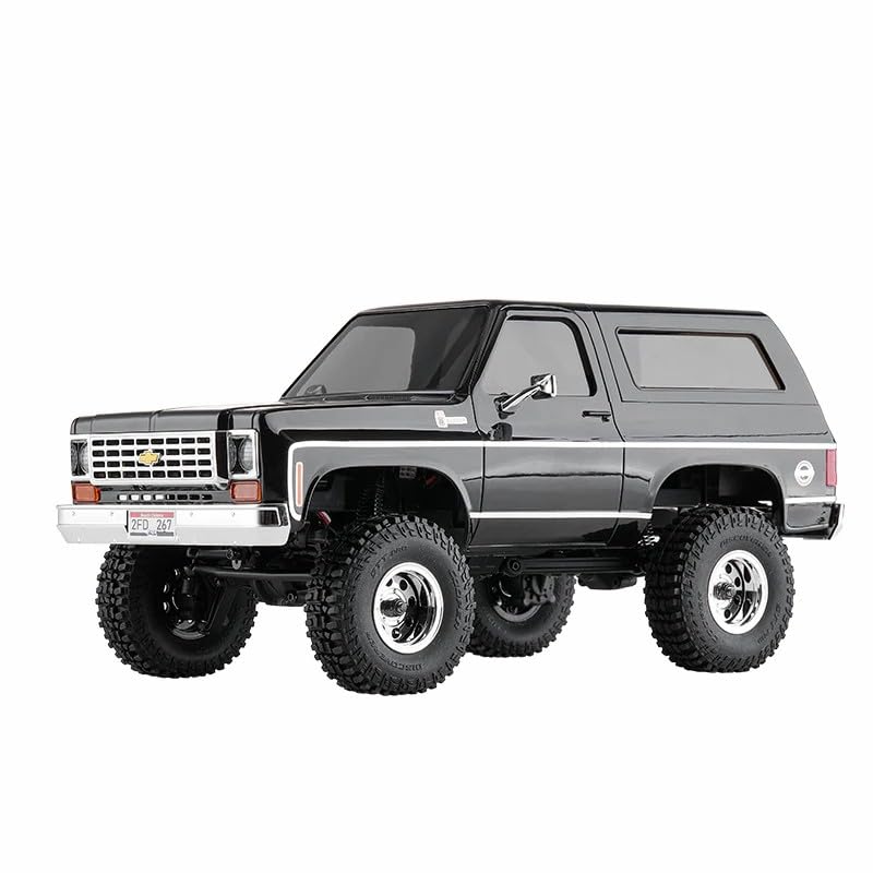 FMS 1:24 Chevrolet K5 Blazer 4WDオフロードクローラー RCラジコンカー 国内認証済み FCX24 RTRセット 8km/h高速 GM 商品 シボレー車モデル ドラッグブレーキ機能付き