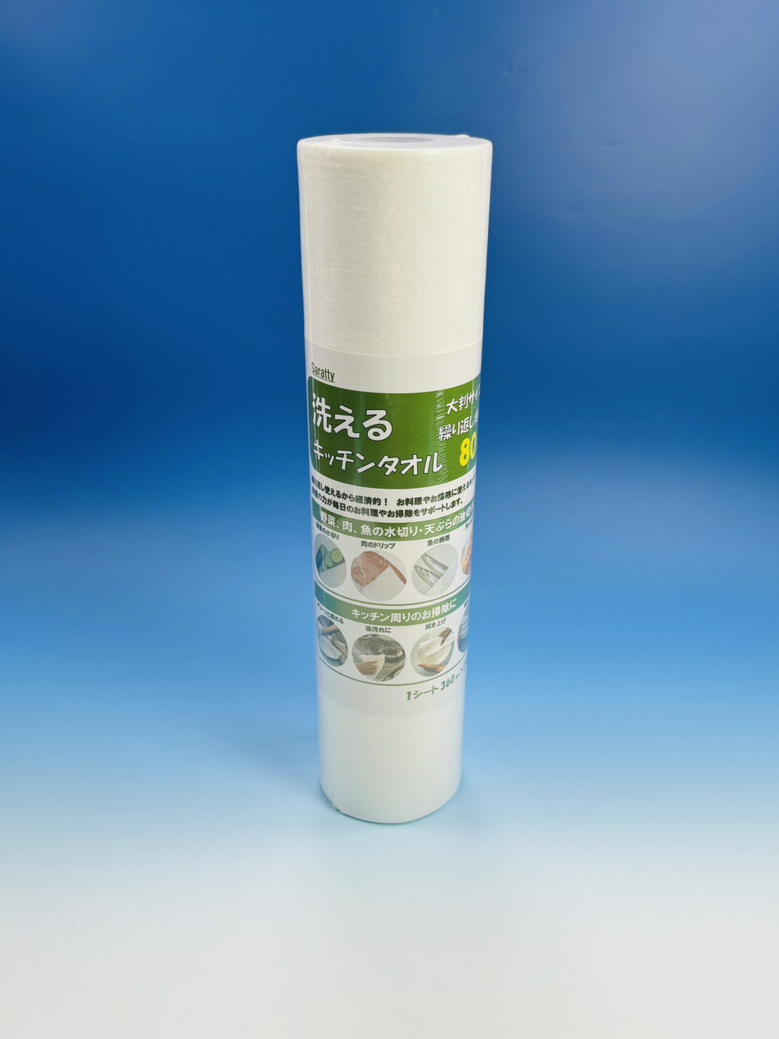 自社製品　サラッティーペーパー　大判タイプ　12本入り