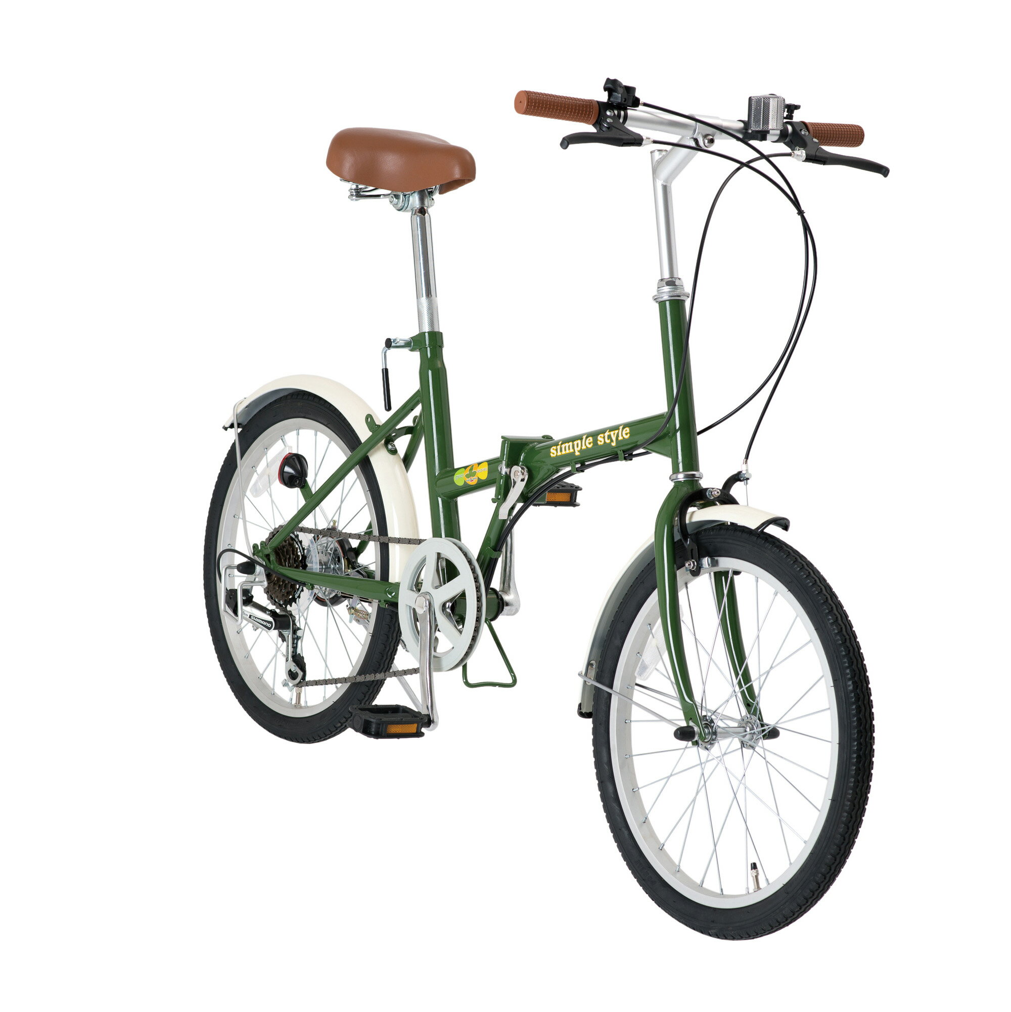 Simplestyle シンプルスタイル 20インチ 6段変速 折り畳み自転車 H206 (GL-H206) 通勤 通学 サイクリング