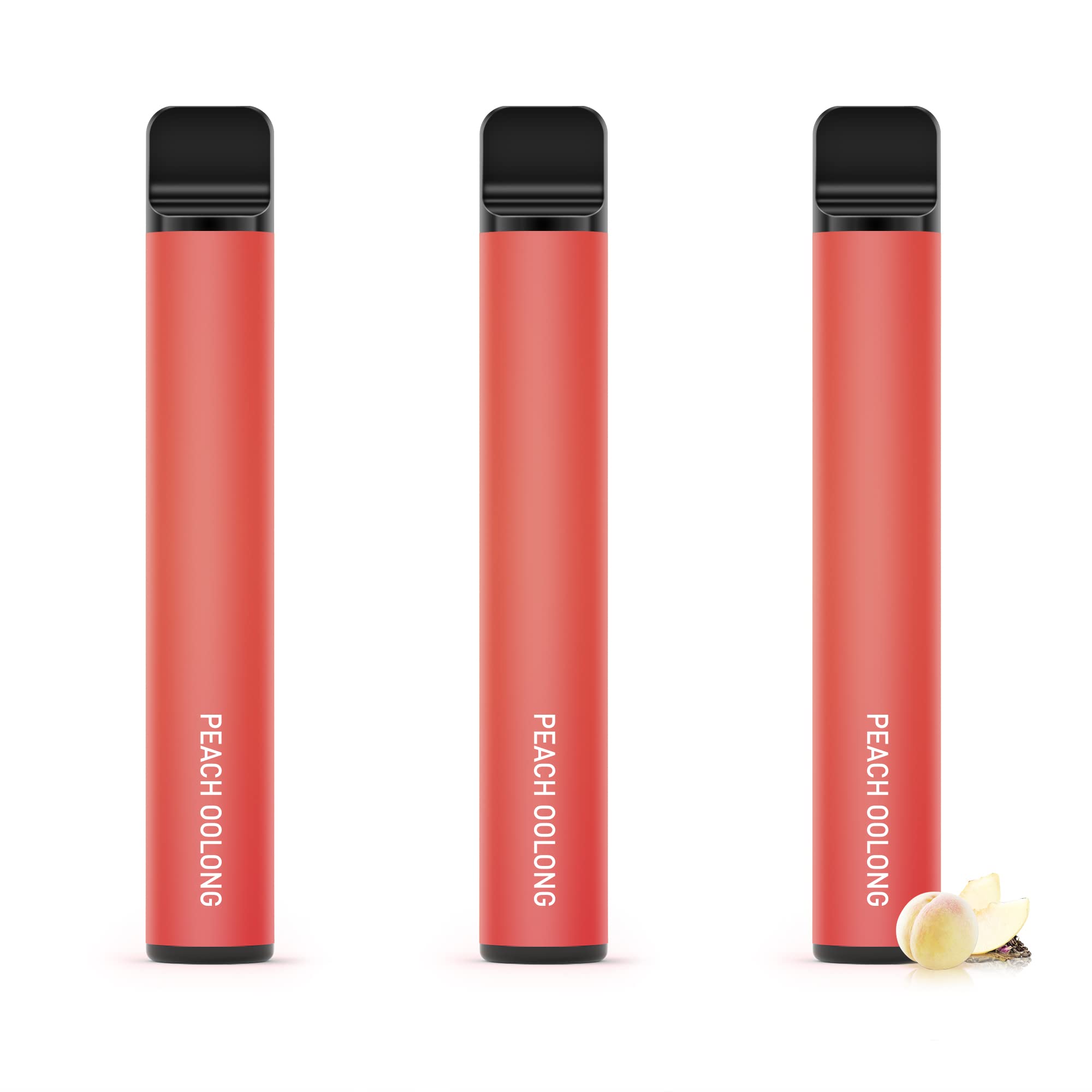 電子タバコ 使い捨て VAPE 4500回吸引可能 白桃ウーロン茶 3本セット フレーバー 爆煙 大容量 水蒸気タバコ 禁煙 タール ニコチン0 ビタミン入り リキッド メンテナンス不要 オートスイッチ ベイプ KINOE