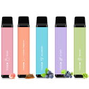 電子タバコ 使い捨て vape 12500回吸引可能 5風味 メンソール入り 大容量 爆煙 水蒸気タバコ メンテナンス不要 ビタミン入り ニコチン0 タール0 ...