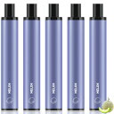 電子タバコ使い捨て VAPE シーシャ 7500回吸引可能 メロン風味 ベイプ 爆煙 水蒸気タバコ 禁煙パイポ 電子タバコ タール ニコチン0 本体 5本セット...