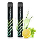 電子タバコ シーシャ ベイプ 使い捨て vape 2本 4000回吸引可能 持ち運び便利 大容量 禁煙グッズ 水蒸気タバコ 爆煙 vape フレーバースティック...