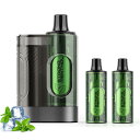 電子タバコ 使い捨て vape シーシャ 15,000回吸引回数 大容量 スーパーンソールポッド3個付き 水蒸気タバコ ベイプ 爆煙 カートリッジ交換可能 持ち運び便利 禁煙グッズ ニコチン0 タール0 I3型 ARASHI
