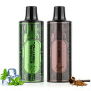 電子タバコ vape 交換用POD 充填済み カートリッジ スーパーメンソール+零度スーパー清涼感 2個入り べイプ互換カートリッジ 10000回吸引可能 ニコ...