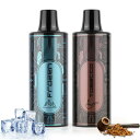 電子タバコ vape 交換用POD 充填済み カートリッジ 零度スーパー清涼感+タバコ風味 2個入り べイプ互換カートリッジ 10000回吸引可能 ニコチン0&...
