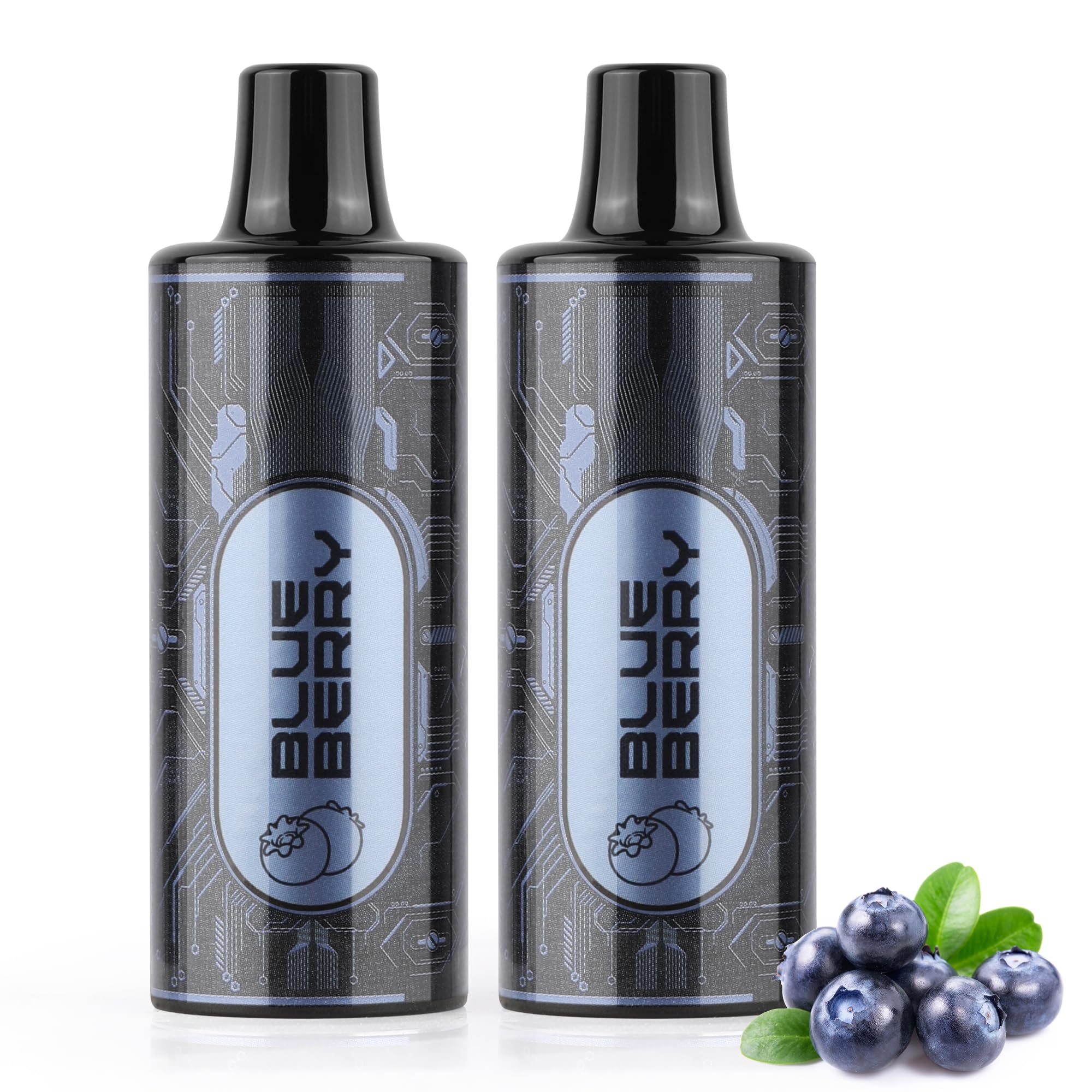 電子タバコ vape 交換用POD 充填済み カートリッジ ブルーベリー*2個入り べイプ互換カートリッジ 10000回吸引可能 ニコチン0 タール0 爆煙 禁...
