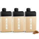 電子タバコ シーシャ VAPE ベイプ 30,000回吸引可能 クラシックスモーク 大容量 3個セット 使い捨て 爆煙 水蒸気たばこ 禁煙グッズ スムースな吸い...