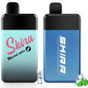 電子タバコ シーシャ VAPE ベイプ 2風味セット 20,000回吸引可能 使い捨て 爆煙 大容量 スムースな吸い心地 持ち運び 水蒸気たばこ 禁煙サポート ...