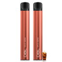 DBL 電子タバコ 使い捨て 持ち運び シーシャ ベイプ 2本入り コーラアイス 大容量 VAPE 禁煙パイポ 爆煙 水蒸気タバコ 禁煙サポート タール ニコチ...