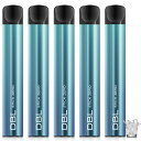 電子タバコ 使い捨て 持ち運び シーシャ ミネラルウォーター 5本入り 7500回吸引可能 VAPE ベイプ 大容量 禁煙パイポ 爆煙 水蒸気タバコ 禁煙サポー...
