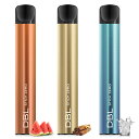電子タバコ 使い捨て 持ち運び シーシャ 3風味選択可 3本入り VAPE ベイプ 大容量 爆煙 水蒸気タバコ ミントメンソール 禁煙サポート タール ニコチン...