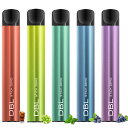 電子タバコ 使い捨て 持ち運び シーシャ 5風味選択可 5本入り VAPE ベイプ 大容量 爆煙 水蒸気タバコ ミントメンソール 禁煙サポート タール ニコチン...
