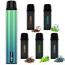 電子タバコ VAPE スターターキット 本体 25000回吸引 カートリッジ POD 5風味 使い捨て 使用簡単 メンソール入り 爆煙 禁煙 ベイプ コスパ ニ...