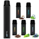 電子タバコ VAPE スターターキット 本体 25000回吸引 カートリッジ POD 5風味 使い捨て 使用簡単 メンソール入り 爆煙 禁煙 ベイプ コスパ ニ...