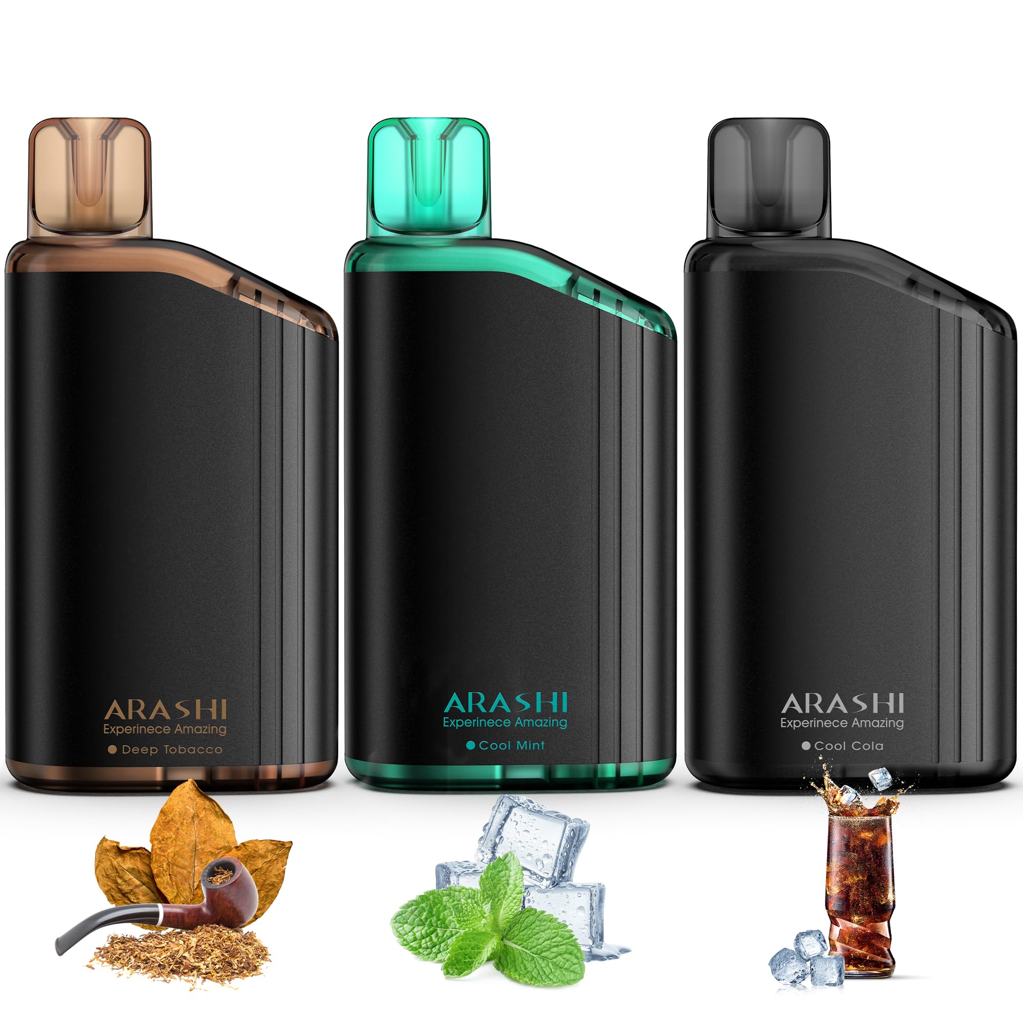 電子タバコ 使い捨て ベイプ メンソール 48,000回吸引可能 禁煙パイポ vape シーシャ 持ち運び 爆煙 水蒸気タバコ ニコチン0 タール0 禁煙グッズ...