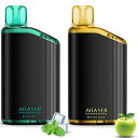 ARASHI 電子タバコ 使い捨て ベイプ メンソール 32,000回吸引可能 禁煙パイポ vape シーシャ 持ち運び 爆煙 水蒸気タバコ ニコチン0 タール0 禁煙グッズ V2型 アイスミント+グリーンアップル
