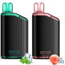 ARASHI 電子タバコ 使い捨て ベイプ メンソール 32,000回吸引可能 禁煙パイポ vape シーシャ 持ち運び 爆煙 水蒸気タバコ ニコチン0 タール0 禁煙グッズ V2型 アイスミント+ピーチ
