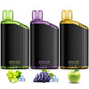 ARASHI 電子タバコ 使い捨て ベイプ メンソール 48,000回吸引可能 禁煙パイポ vape シーシャ 持ち運び 爆煙 水蒸気タバコ ニコチン0 タール0 禁煙グッズ V2型 マスカット+巨峰+グリーンアップル|詳細画像