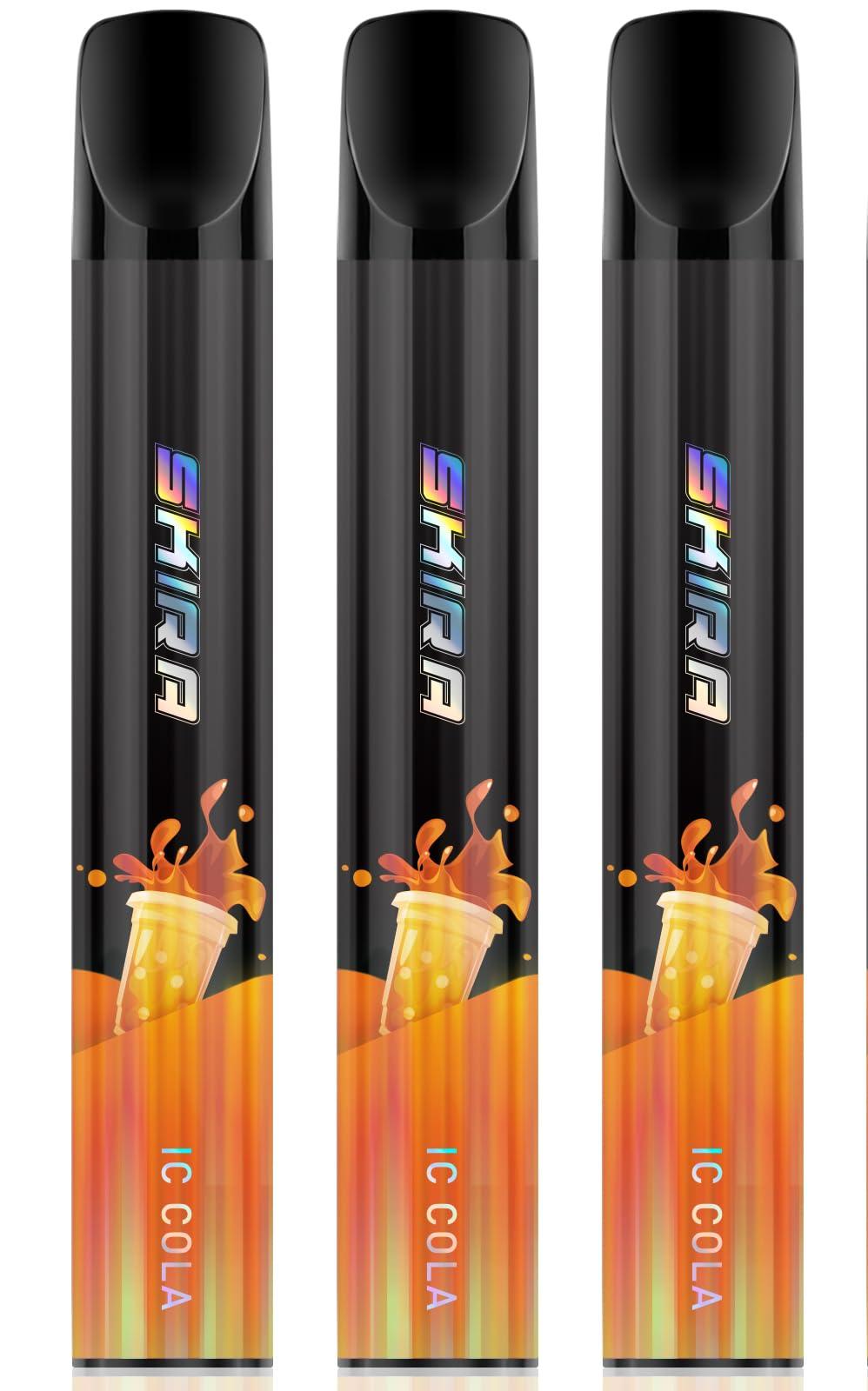 電子タバコ 使い捨て シーシャ 持ち運び VAPE ベイプ 4,500回吸引可能 ポケットシーシャ 爆煙 水蒸気たばこ 禁煙パイポ 大容量 ニコチン0 タール0...