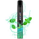 電子タバコ 使い捨て シーシャ 持ち運び VAPE ベイプ ポケットシーシャ 爆煙 水蒸気たばこ 禁煙パイポ 大容量 1500回吸引可能 タール ニコチン0 メ...