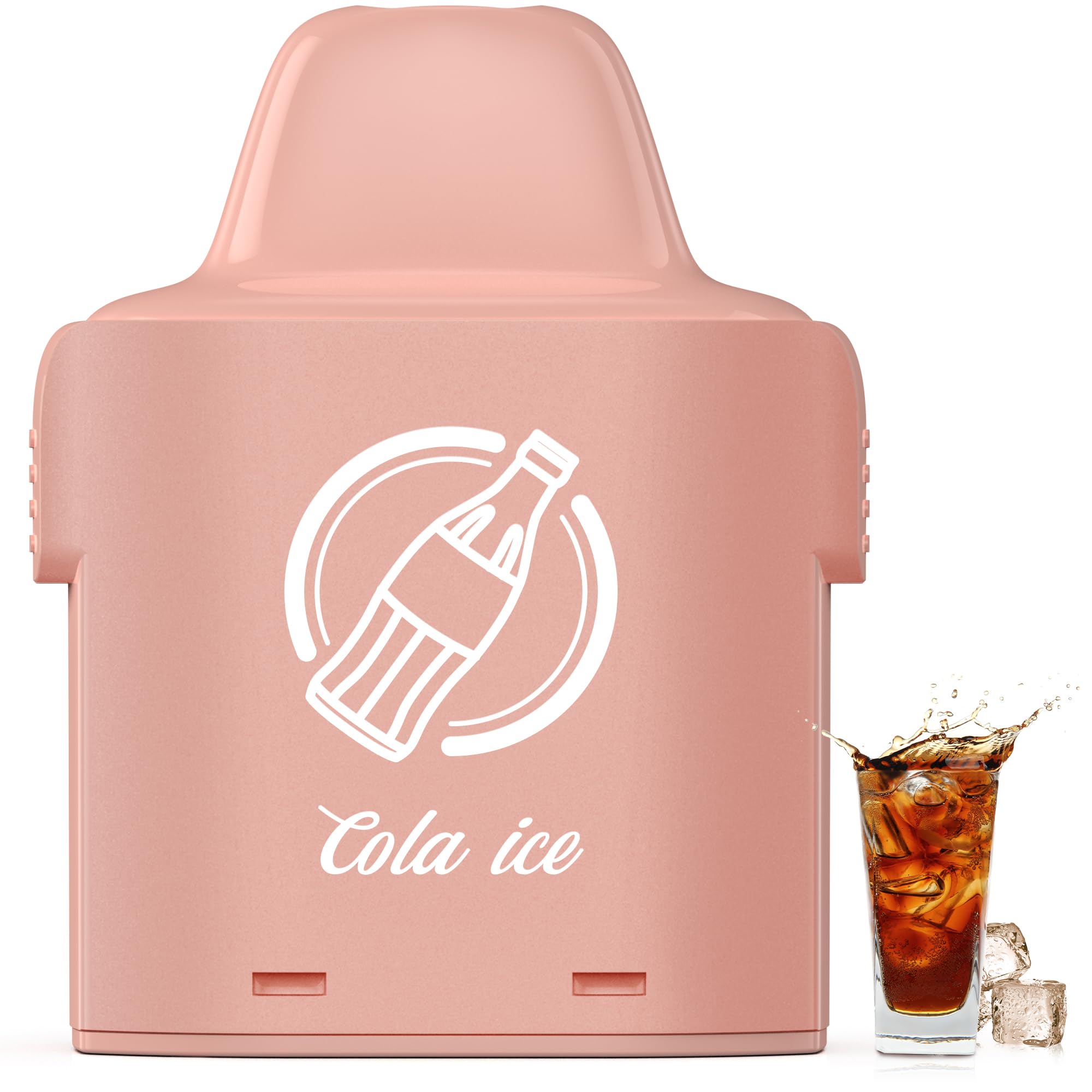 電子タバコ vape 交換用POD リキッド充填済み カートリッジ コーラ 15000回吸引可能 べイプ互換カートリッジ ニコチン0 タール0 爆煙 禁煙 減煙...