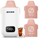 電子タバコ 使い捨て vape シーシャ 30,000回吸引可能 コーラ 水蒸気タバコ 持ち運びシーシャ 使い切り 大容量 ポッド2個付き ベイプ 爆煙 タール ニコチン0 禁煙パイポ 禁煙グッズ SKIRA I5型