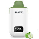 電子タバコ 使い捨て vape シーシャ 15,000回吸引可能 グリンーアップル 水蒸気タバコ 持ち運びシーシャ 使い切り 大容量 ベイプ 爆煙 タール ニコチン0 禁煙パイポ 禁煙グッズ I5型 SKIRA