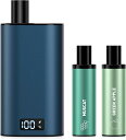 【本体+任意2風味POD】電子タバコ べイプ ポッド交換式 2風味セット ポッド2個付き 10000回吸引可能 LEDディスプレイ搭載 爆煙 使い捨てカートリッ...