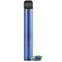 電子タバコ 使い捨て VAPE ベイプ 2000回吸引可能 水蒸気タバコ 爆煙 持ち運びシーシャ 禁煙パイポ 禁煙グッズ ニコチン0 タール0 電子たばこ ブル...