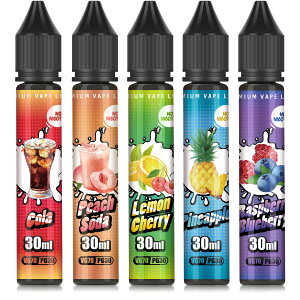 電子タバコ リキッド vape（ベイプ）リキッド 爆煙 E-liquid リアルフレーバー 独自製法 VG70：PG30 ニコチンゼロ 大容量 りきっど 30ml×5種風味 150ml 電子煙草 禁煙 おすすめ タール ニコチン0 DBL