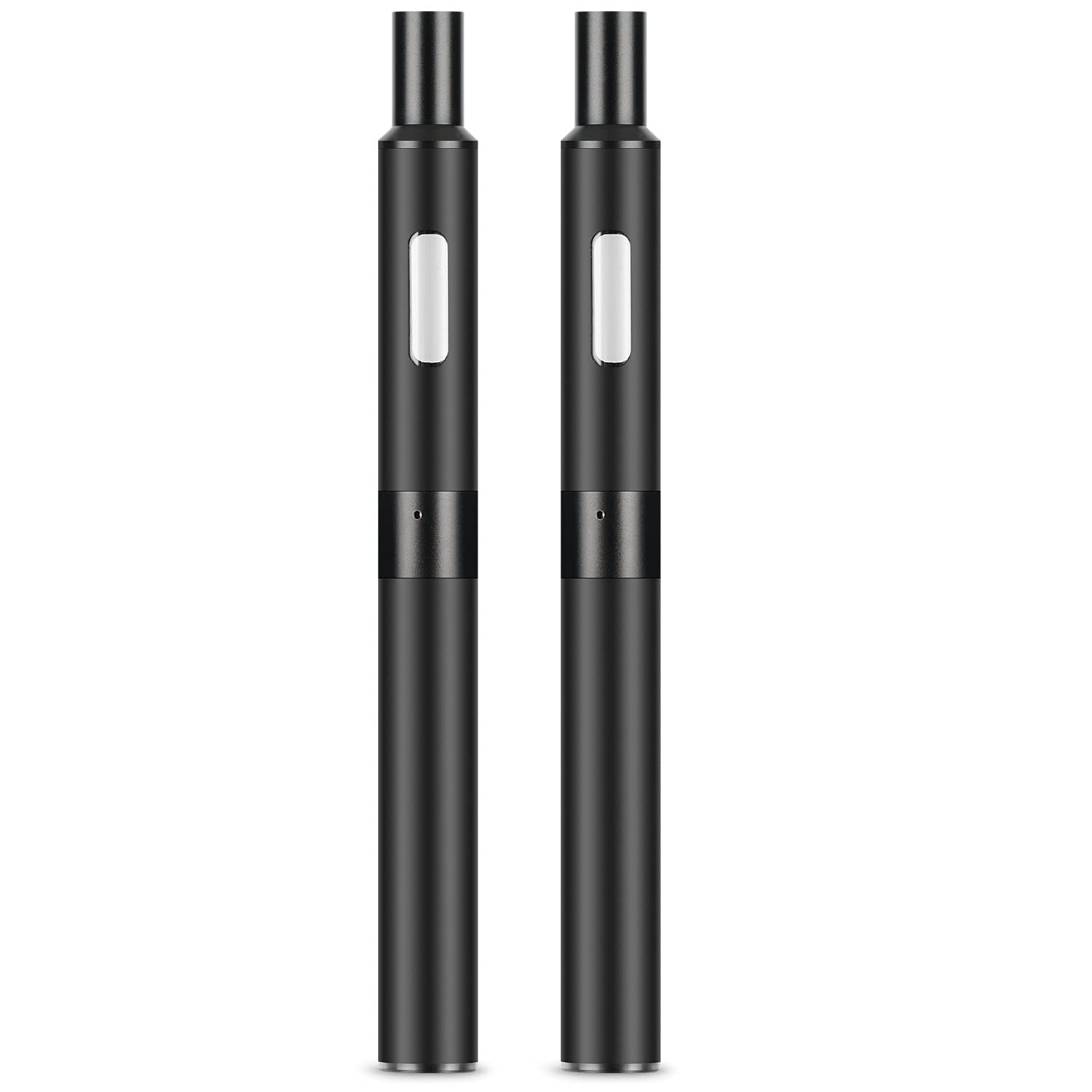 プルームテックプラス互換 バッテリー 大容量1000mAh ボダン操作不要 カプセル装着可 2本入 マットブラック M4型 DBL